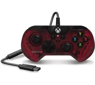 Pad Hyperkin X91 Wired Controller Ruby Red do Xbox, PC Przewodowy