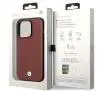 Etui BMW Leather Diamond Pattern BMHCP14L22RFGR do iPhone 14 Pro