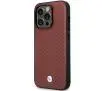 Etui BMW Leather Diamond Pattern BMHCP14L22RFGR do iPhone 14 Pro