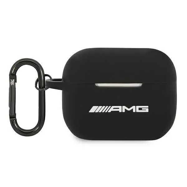 Etui na słuchawki Mercedes-Benz Silicone Big Logo AMAPRBK do AirPods Pro Czarny