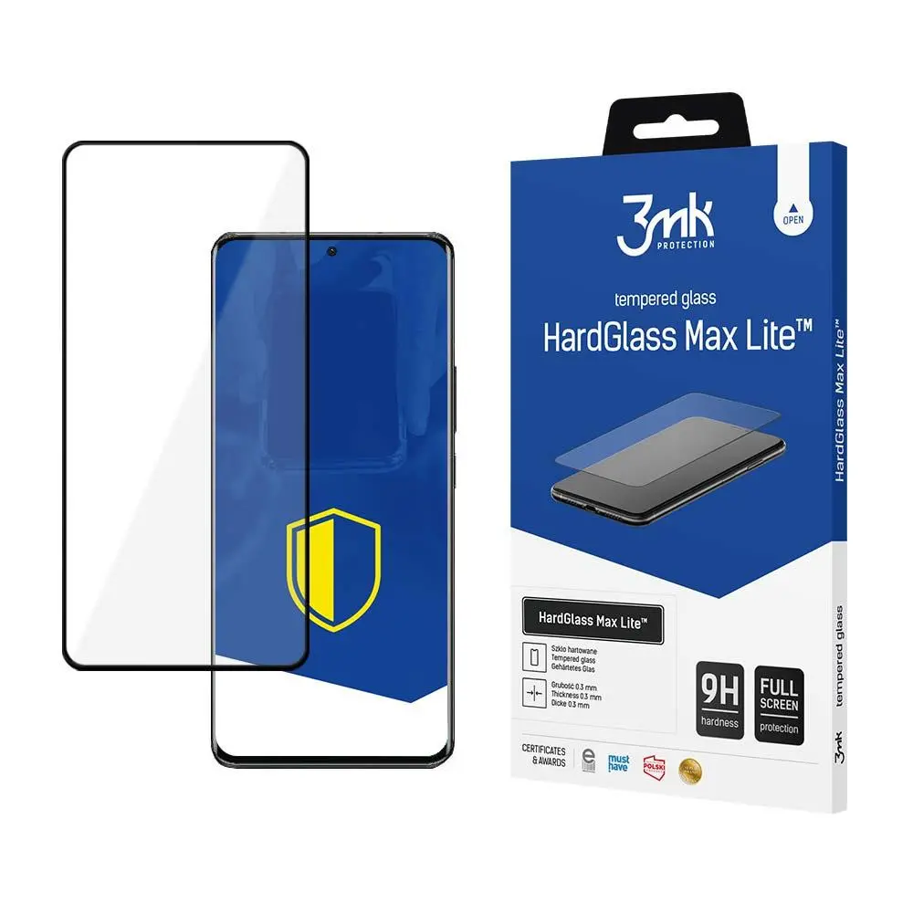 Szkło hartowane 3mk HardGlass Max Lite do Xiaomi 13 Pro