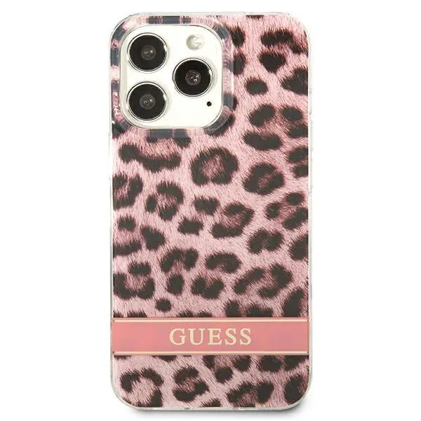 Etui Guess Leopard GUHCP13XHSLEOP do iPhone 13 Pro Max