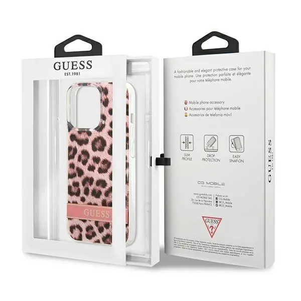 Etui Guess Leopard GUHCP13XHSLEOP do iPhone 13 Pro Max