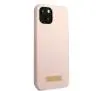 Etui Guess Silicone Logo Plate MagSafe GUHMP13MSBPLP do iPhone 13