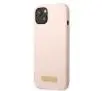 Etui Guess Silicone Logo Plate MagSafe GUHMP13MSBPLP do iPhone 13