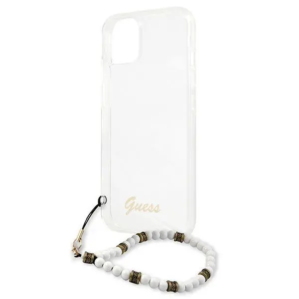 Etui Guess White Pearl GUHCP13MKPSWH do iPhone 13