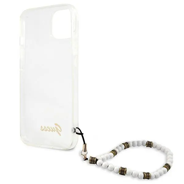 Etui Guess White Pearl GUHCP13MKPSWH do iPhone 13