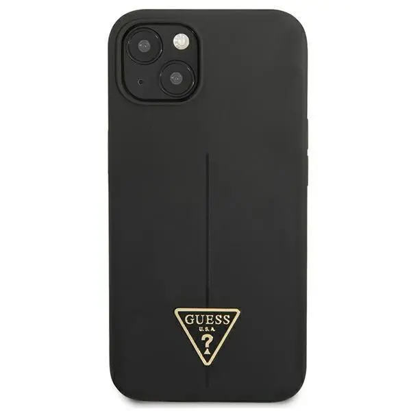Etui Guess Silicone Triangle GUHCP13SSLTGK do iPhone 13 mini