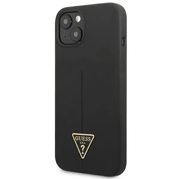 Etui Guess Silicone Triangle GUHCP13SSLTGK do iPhone 13 mini