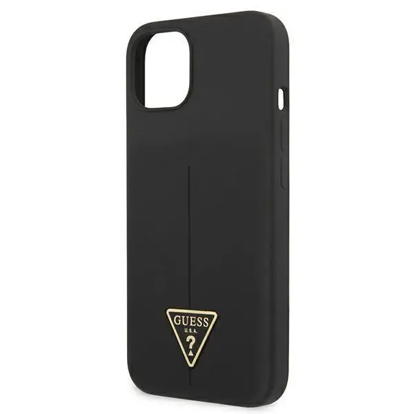 Etui Guess Silicone Triangle GUHCP13SSLTGK do iPhone 13 mini