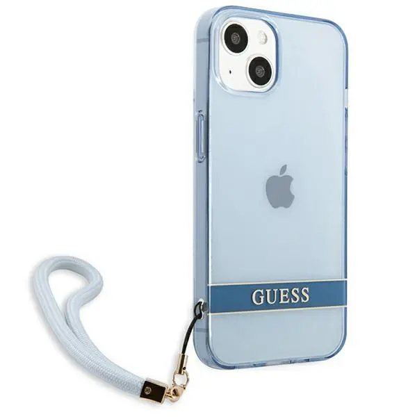 Etui Guess Translucent Strap GUHCP13MHTSGSB do iPhone 13