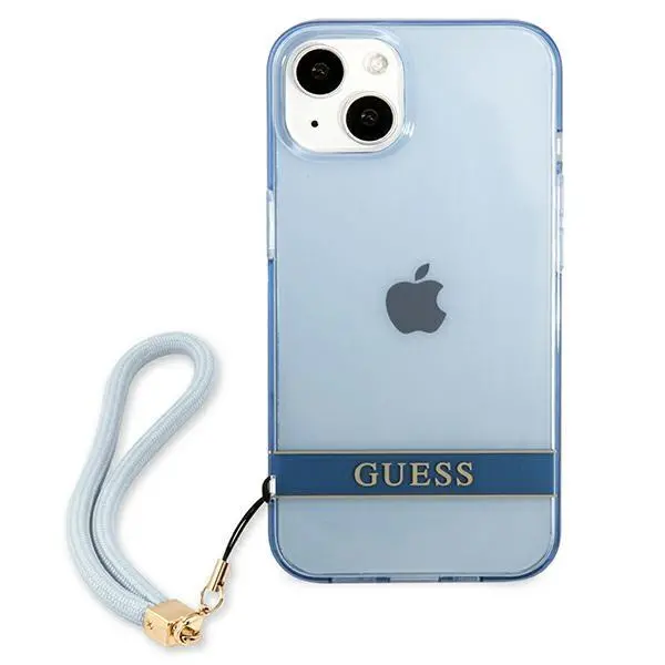 Etui Guess Translucent Strap GUHCP13MHTSGSB do iPhone 13