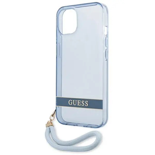 Etui Guess Translucent Strap GUHCP13MHTSGSB do iPhone 13
