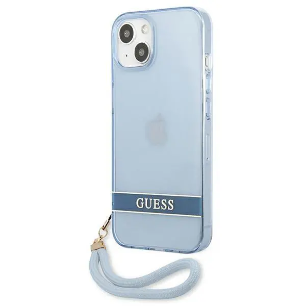 Etui Guess Translucent Strap GUHCP13MHTSGSB do iPhone 13