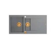 Quadron HQE5510050U5_PVDC1 P2O Evan 156 Granitowy Szary/Miedziany