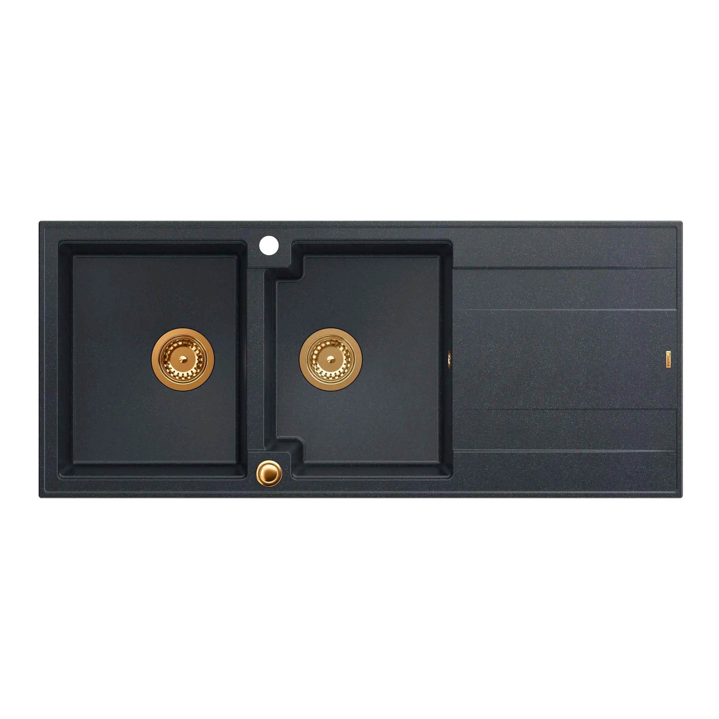 Quadron HQE11650U8_PVDC1 P2O Evan 121 Granitowy Czarny metalik/Miedziany