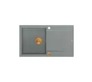 Quadron HCQE8650U5_PVDC1 P2O Evan 111 Granitowy Szary/Miedziany