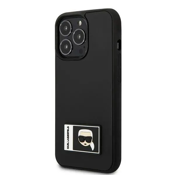 Etui Karl Lagerfeld Ikonik Patch KLHCP13X3DKPK do iPhone 13 Pro Max