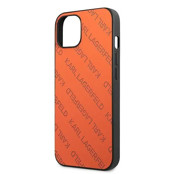 Etui Karl Lagerfeld Perforated Allover KLHCP13SPTLO do iPhone 13 mini
