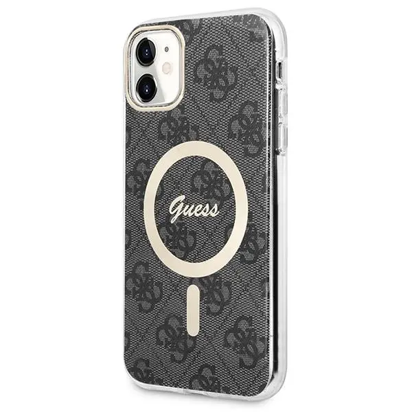Zestaw Guess GUBPN61H4EACSK ładowarka indukcyjna + etu 4G Print MagSafe do iPhone 11