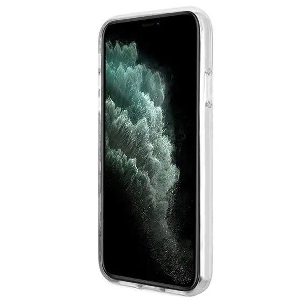 Zestaw Guess GUBPN61H4EACSK ładowarka indukcyjna + etu 4G Print MagSafe do iPhone 11