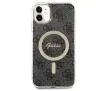 Zestaw Guess GUBPN61H4EACSK ładowarka indukcyjna + etu 4G Print MagSafe do iPhone 11