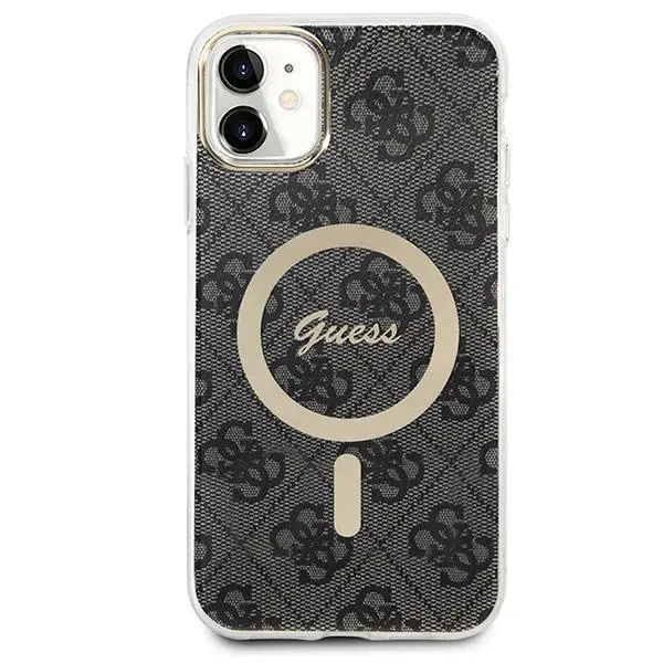 Zestaw Guess GUBPN61H4EACSK ładowarka indukcyjna + etu 4G Print MagSafe do iPhone 11