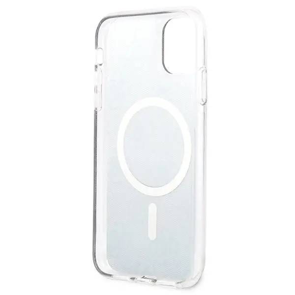 Zestaw Guess GUBPN61H4EACSK ładowarka indukcyjna + etu 4G Print MagSafe do iPhone 11