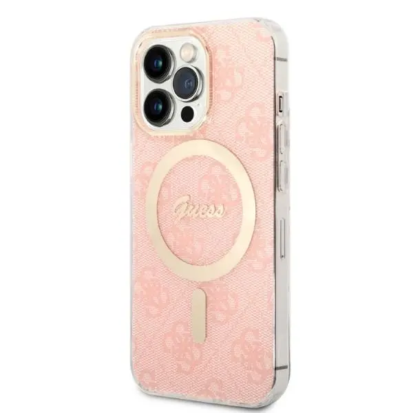Zestaw Guess GUBPP13XH4EACSP ładowarka indukcyjna + etu 4G Print MagSafe do iPhone 13 Pro Max