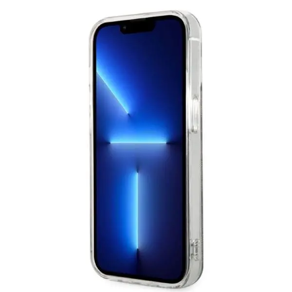 Zestaw Guess GUBPP14LH4EACSW ładowarka indukcyjna + etui 4G Print MagSafe do iPhone 14 Pro