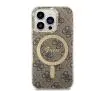 Zestaw Guess GUBPP14LH4EACSW ładowarka indukcyjna + etui 4G Print MagSafe do iPhone 14 Pro