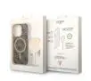 Zestaw Guess GUBPP14LH4EACSW ładowarka indukcyjna + etui 4G Print MagSafe do iPhone 14 Pro