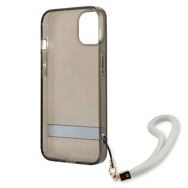 Etui Guess Translucent Strap GUHCP13SHTSGSK do iPhone 13 mini
