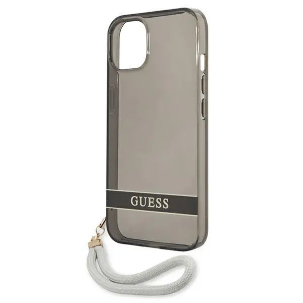 Etui Guess Translucent Strap GUHCP13SHTSGSK do iPhone 13 mini