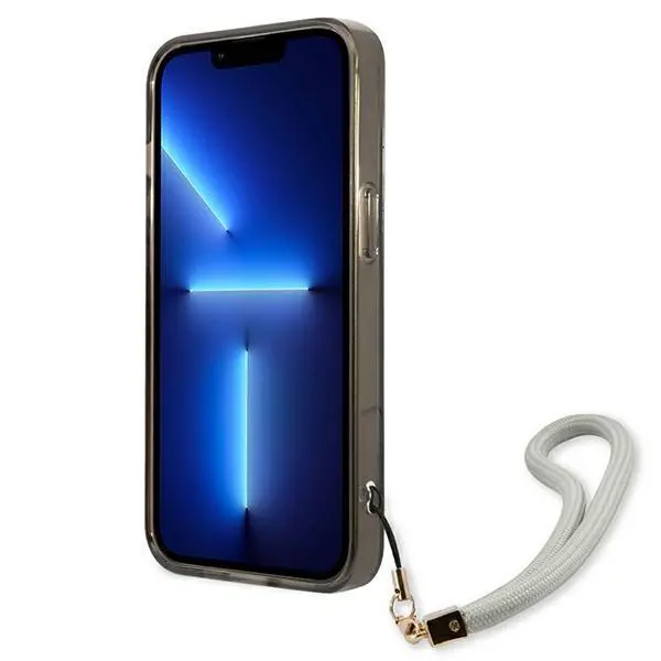 Etui Guess Translucent Strap GUHCP13SHTSGSK do iPhone 13 mini