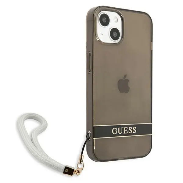 Etui Guess Translucent Strap GUHCP13SHTSGSK do iPhone 13 mini