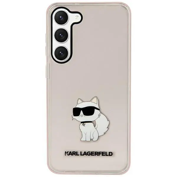 Etui Karl Lagerfeld Ikonik Choupette KLHCS23SHNCHTCP do Samsung Galaxy S23