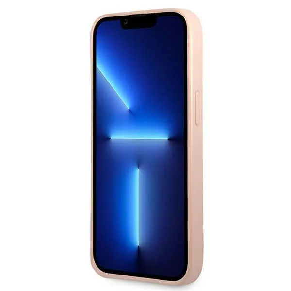 Etui Guess Saffiano Triangle Logo GUHCP13SPSATLP do iPhone 13 mini