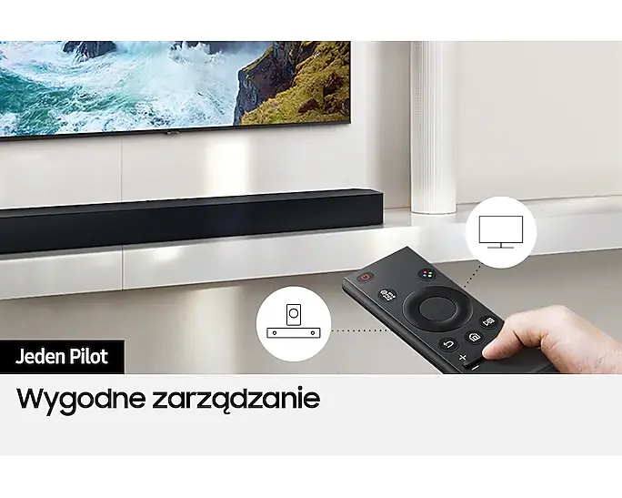 Soundbar Samsung HW-Q60C 3.1 Bluetooth Dolby Atmos