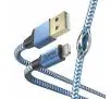 Kabel Hama Reflected Lightning do USB 1,5m Niebieski
