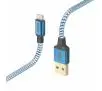 Kabel Hama Reflected Lightning do USB 1,5m Niebieski