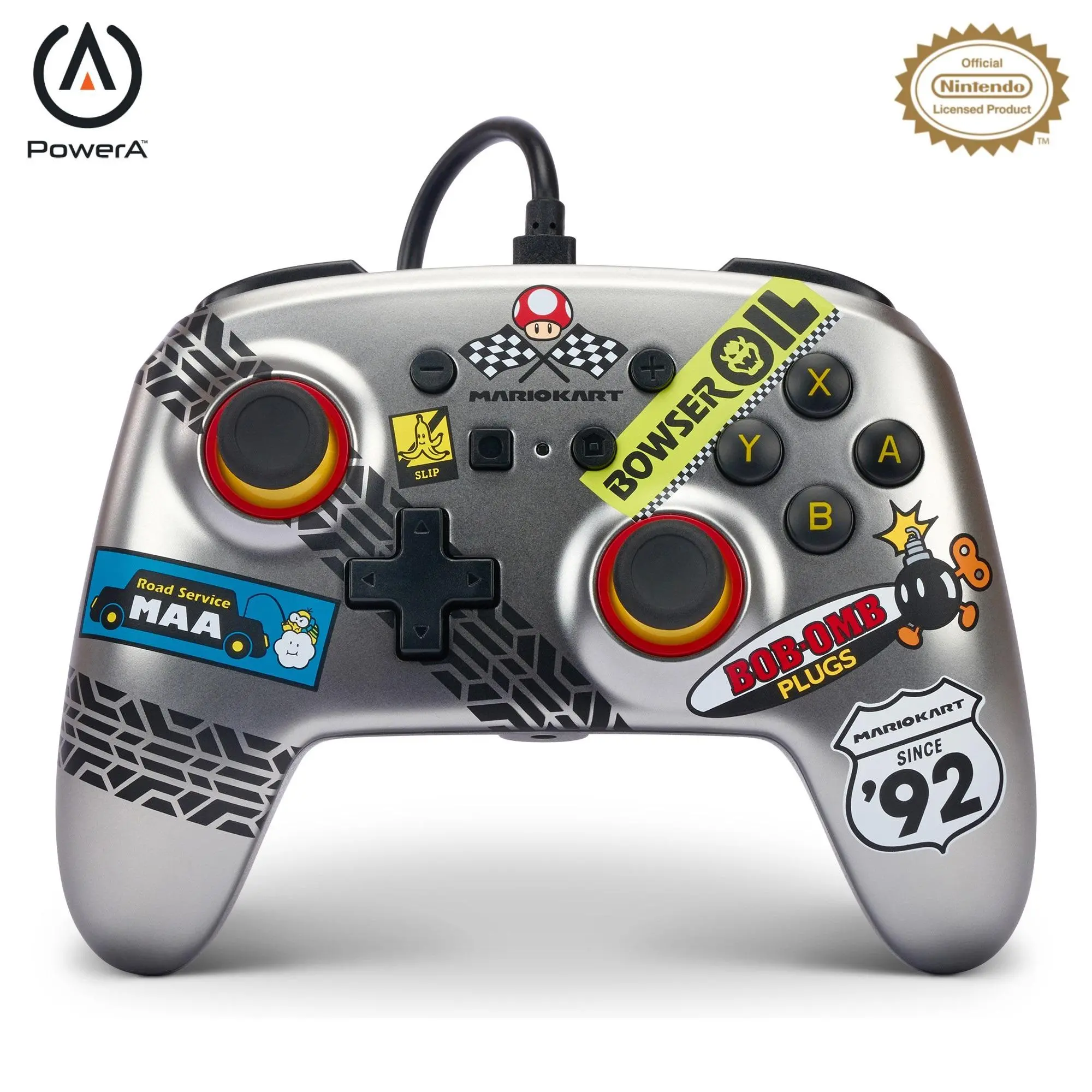 Pad PowerA Enhanced Mario Kart do Nintendo Switch Przewodowy