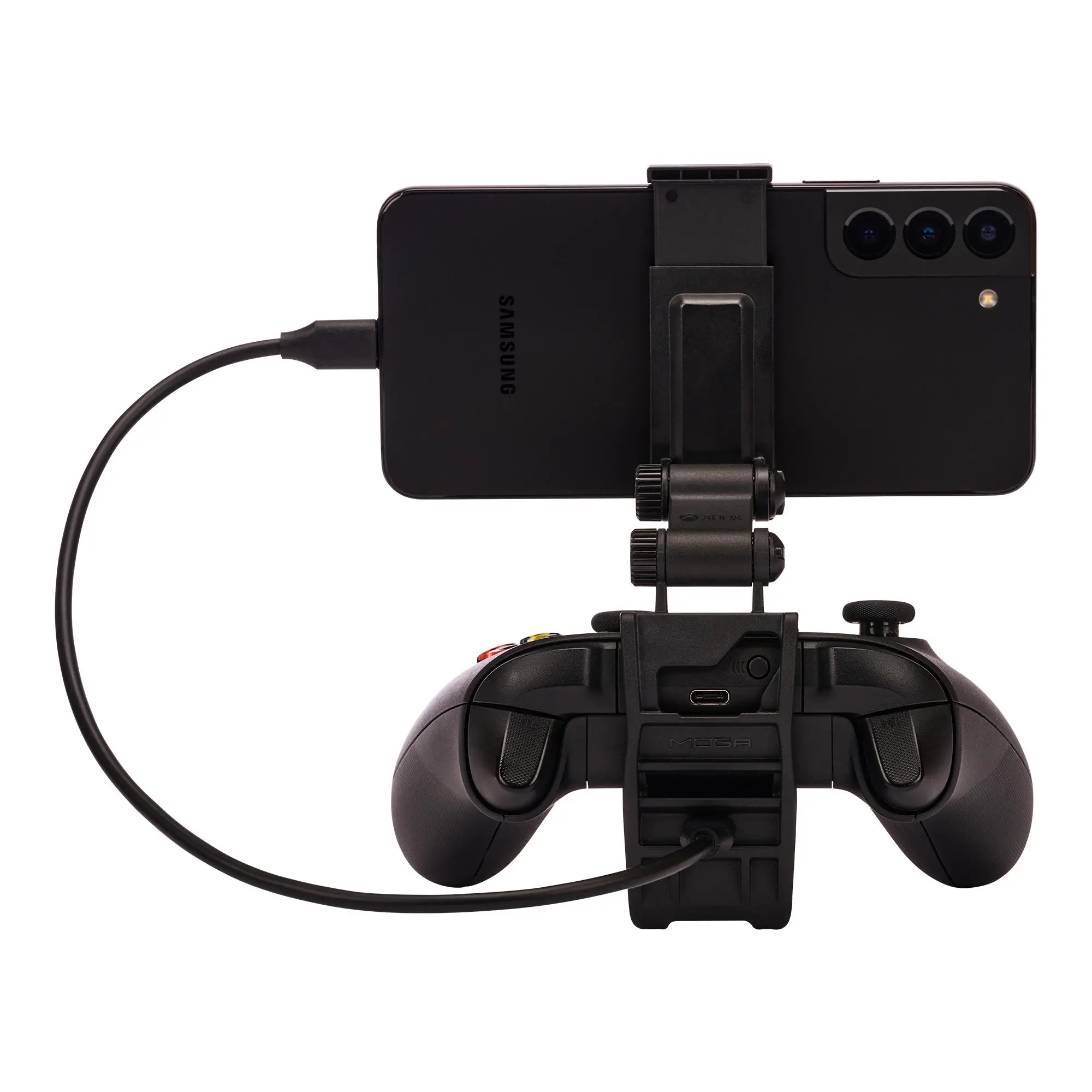 Uchwyt PowerA MOGA Play & Charge Gaming Clip do kontrolera Xbox
