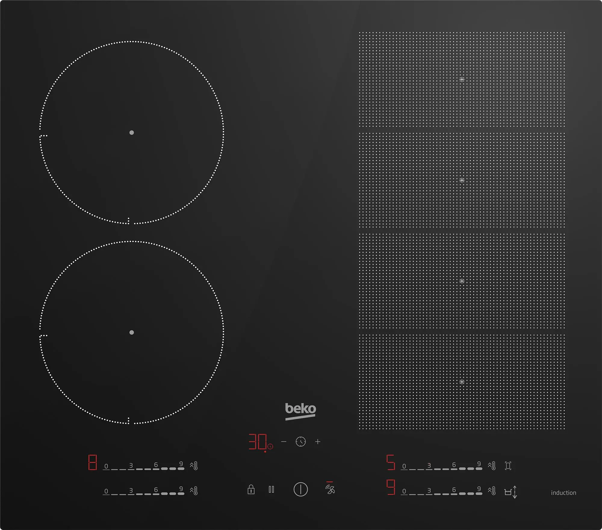 Płyta indukcyjna Beko HII64780UFTI bPro500 59cm