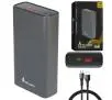 Powerbank Extralink EPB-126 20000mAh PD 45W Szary