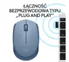 Myszka Logitech M171 Jasnoniebieski