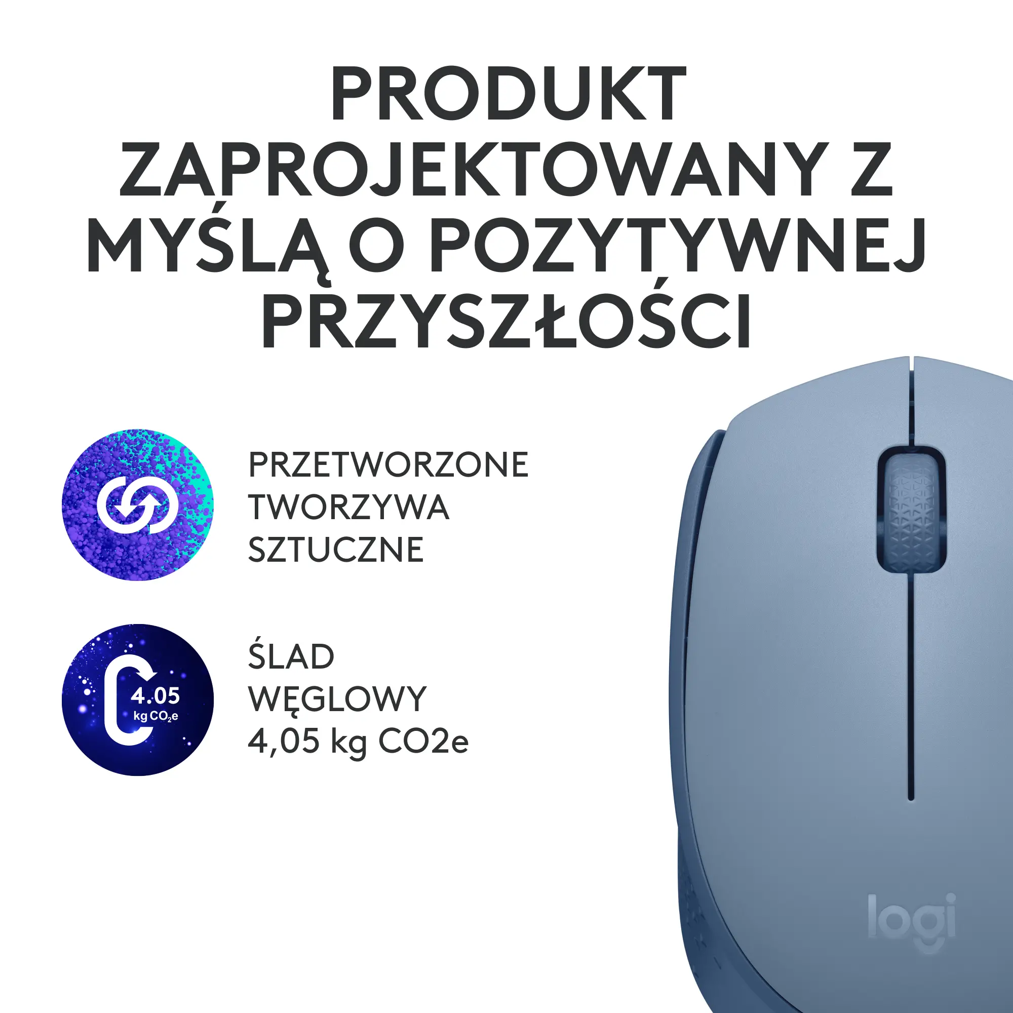Myszka Logitech M171 Jasnoniebieski
