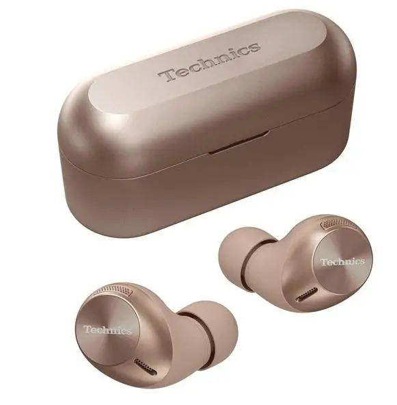 Słuchawki bezprzewodowe Technics EAH-AZ40M2-N Dokanałowe Bluetooth 5.3 Złoty
