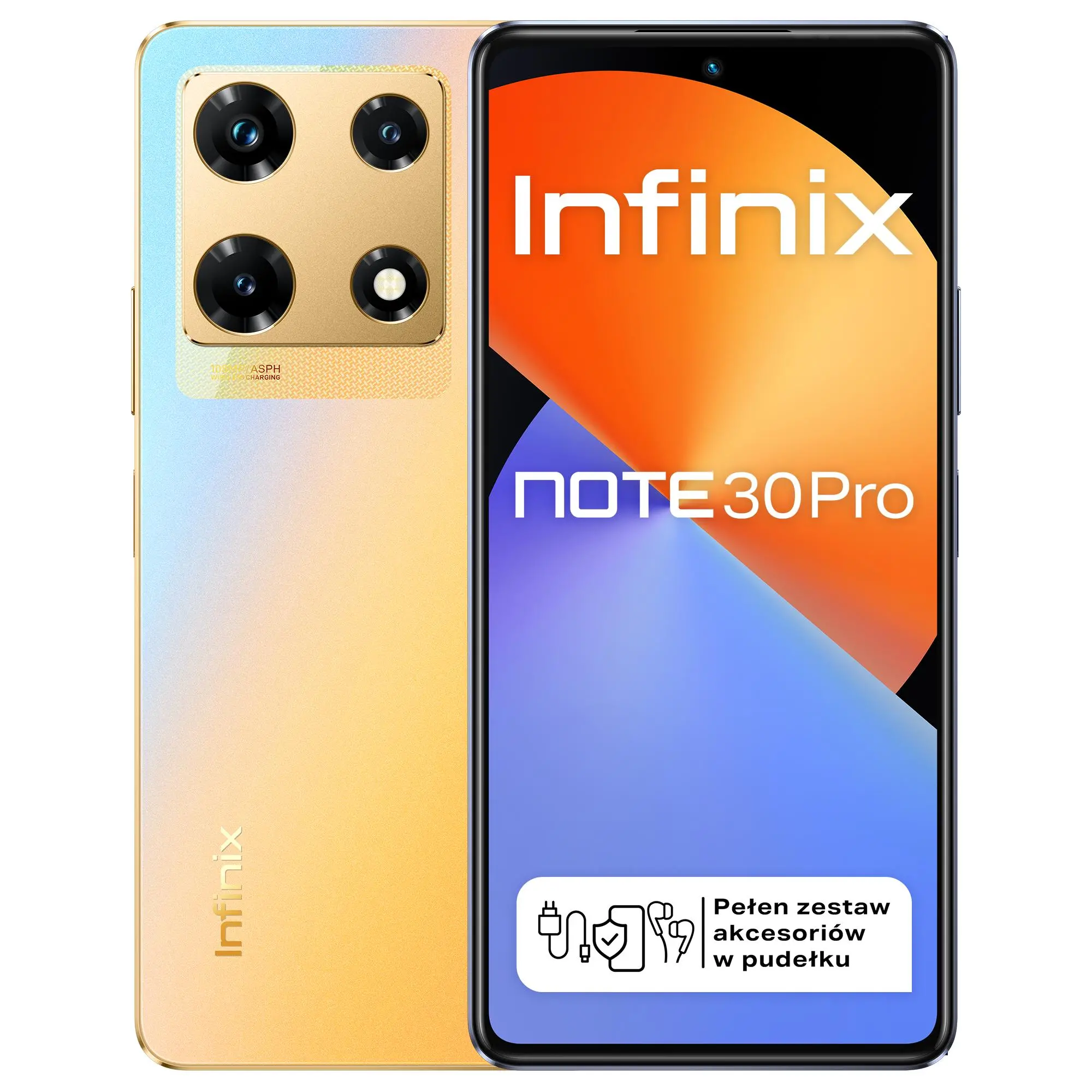 Smartfon Infinix Note 30 Pro 8/256GB 6,67" 120Hz 108Mpix Złoty