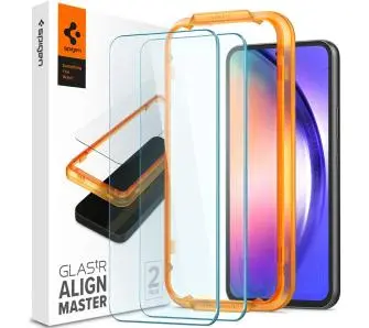 Szkło nietłukące Spigen z aplikatorem Align Master do Samsung Galaxy A54 5G - 2 – pack